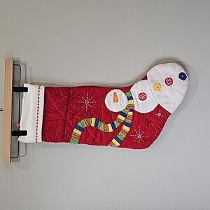 Pottery Barn Kids Snowman Christmas Stocking No Name